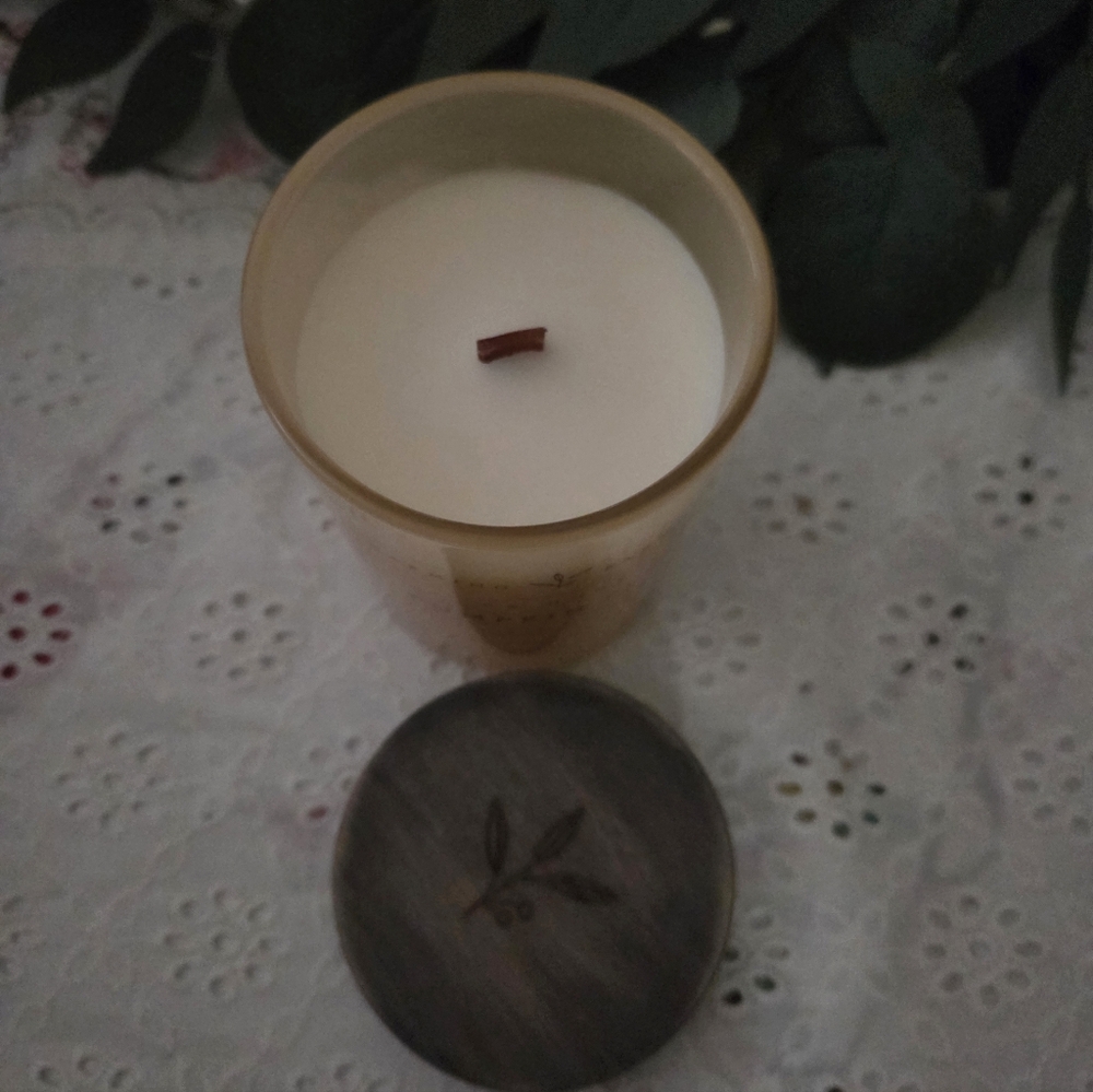 Pumpkin Spice Candle - Cream - Picture 5 of 5
